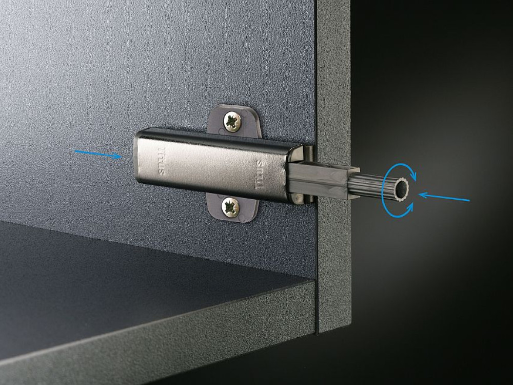 Push latch krizna podloga 