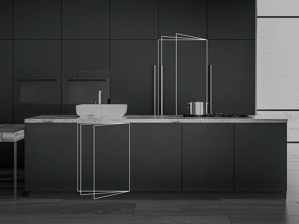 T type ambient kitchen
