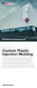Plastic molding brochure image