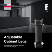 image adjustable cabinet legs brochure
