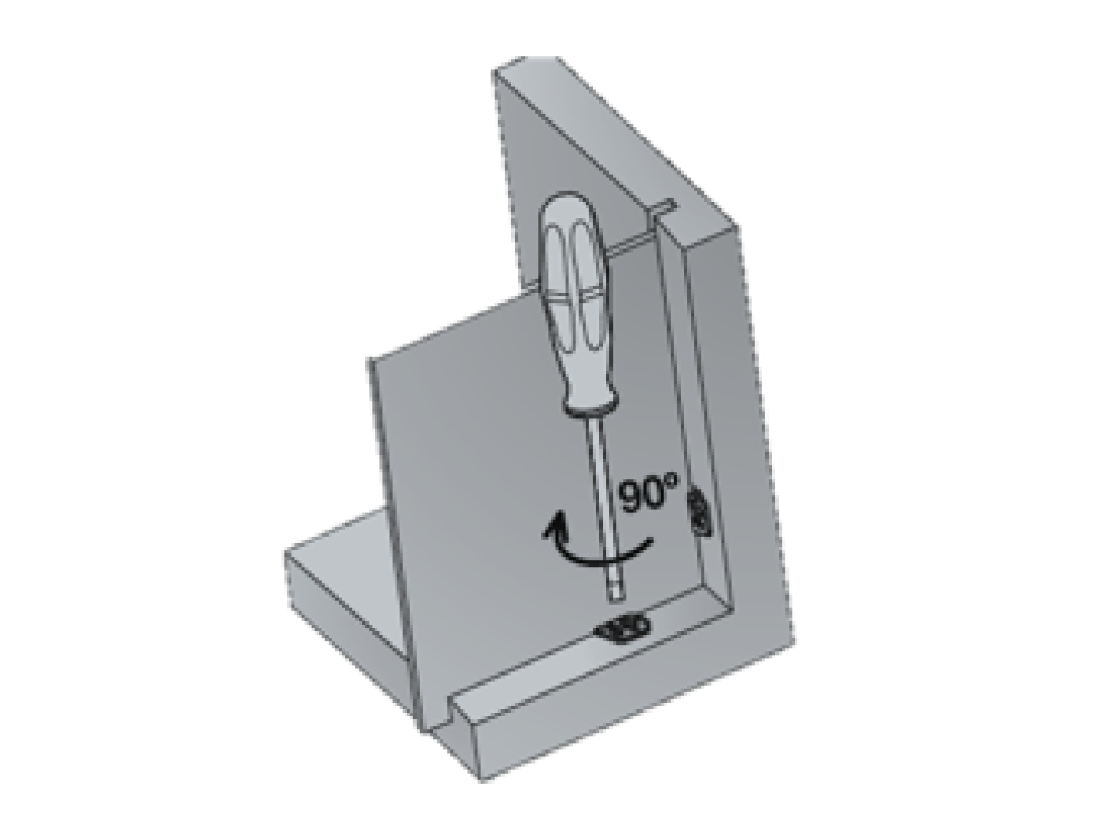 backfix 2.0 Quarter turn lock
