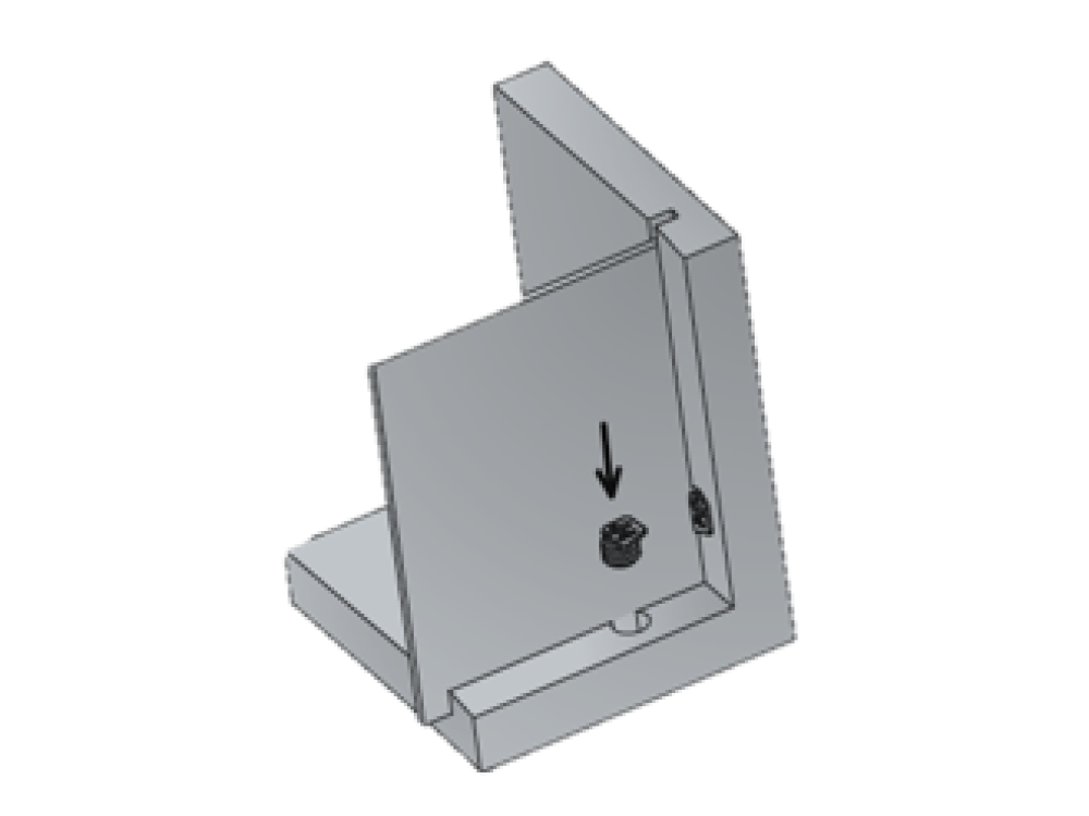 backfix 2.0 Quick and easy back panel fastening