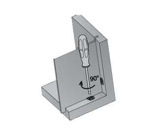 backfix 2.0 Quarter turn lock