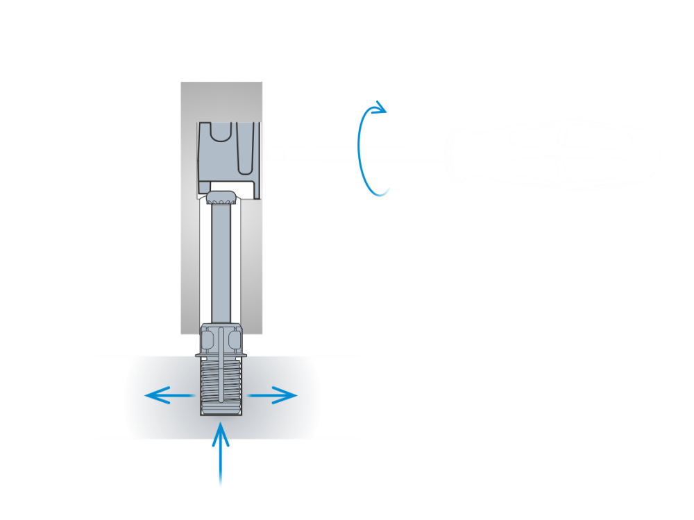 Quickfit TL2 strong joint transparent