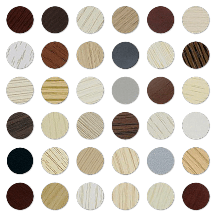 System 6 flush materials