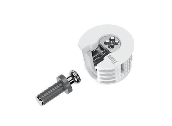 Titus   System 6 Flush   isolated on white   white with dark grey dowel   RGB PREVIEW 01