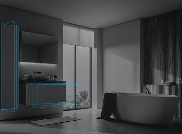 Titus   ambient   Push Latch   bathroom A   blue lines B   RGB PREVIEW 01