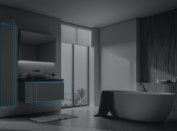 Titus   ambient   Push Latch   bathroom A   blue lines B   RGB PREVIEW 01