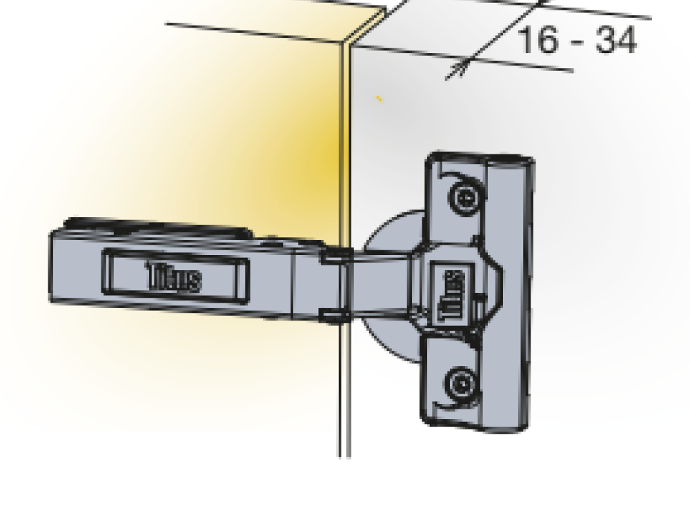 T-type 95 thick doors