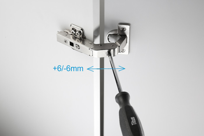 T type Pie Cut hinge adjustment 2