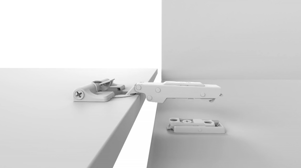 Thumb Hinge to plate mounting