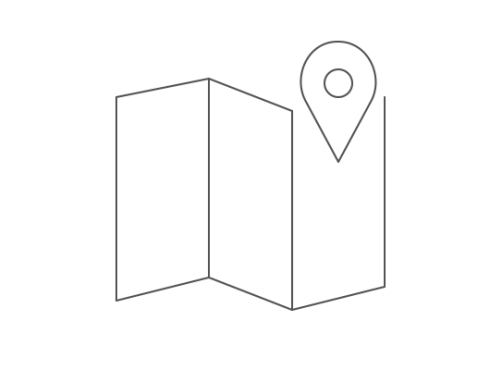 Trade show map icon