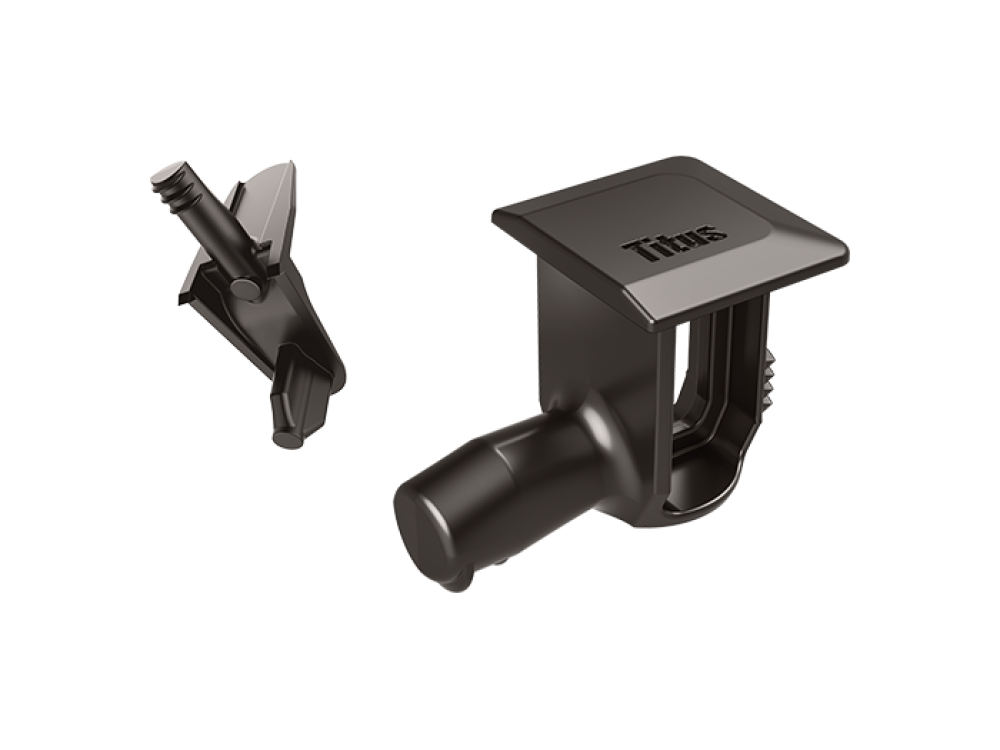 Shelf support Q-peg Noir isolated on light 700x525