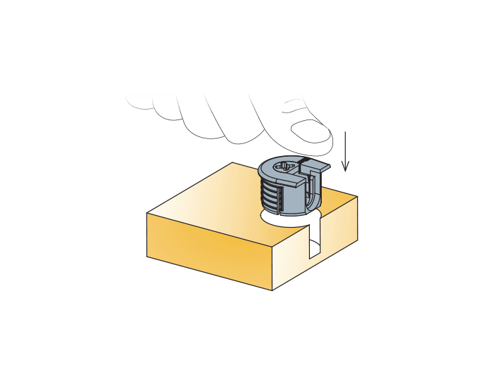 Tool free Insertion