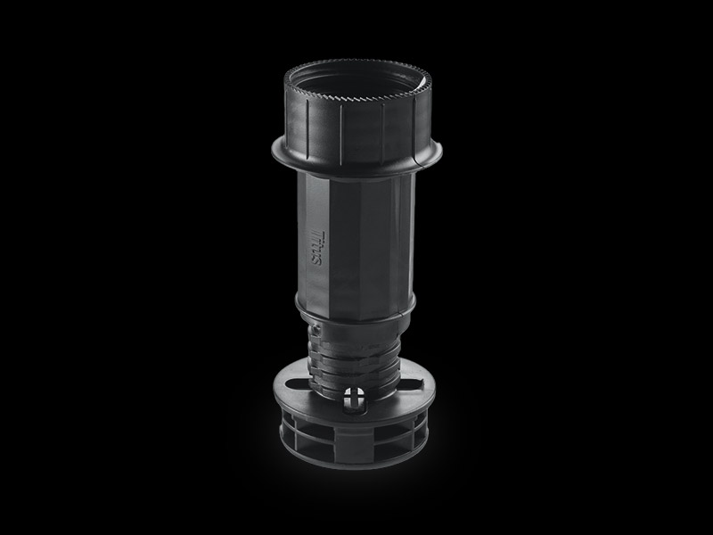 Titus   Adjustable cabinet leg 2570   isolated on white   800x600