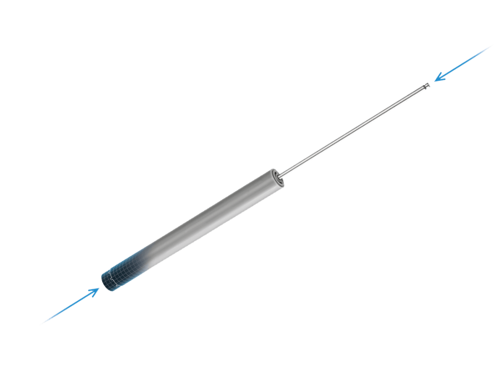Titus Long Stroke Hydraulic Damper 