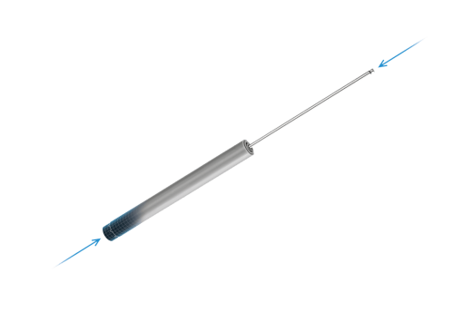 Titus Long Stroke Hydraulic Damper 