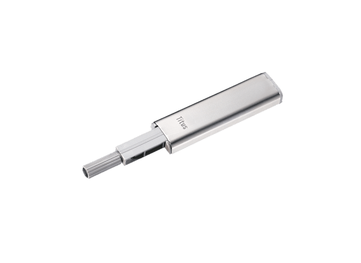 Push Latch Damping for Doors without Handles