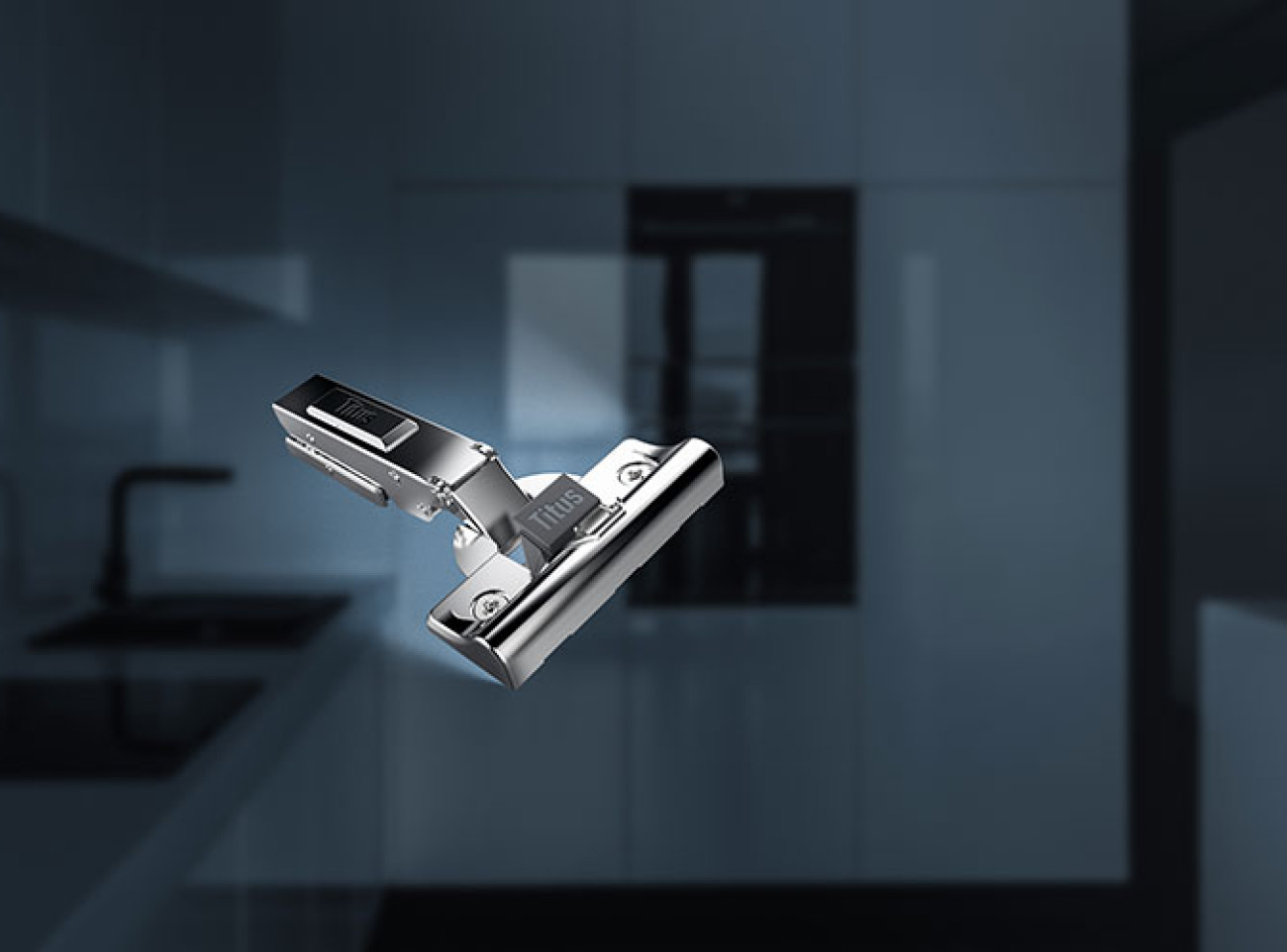 Cabinet Hinge floating 1