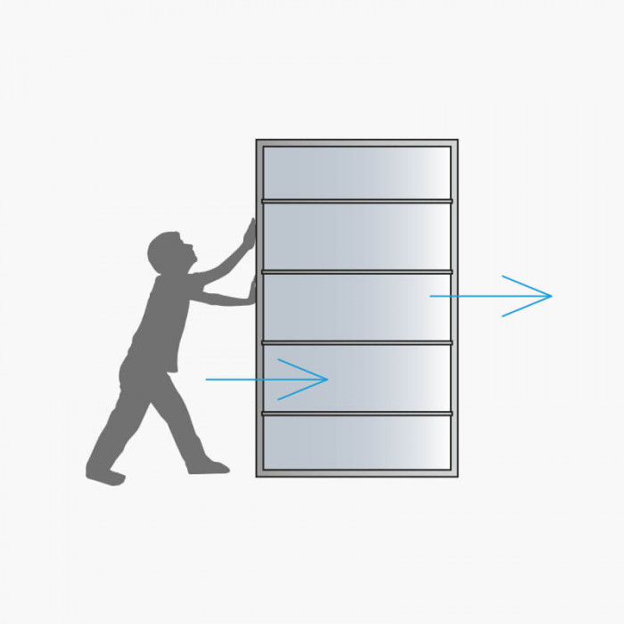 Rigid and strong cabinet construction
