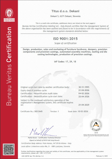 ISO 9001 2015 Titus EU EN image