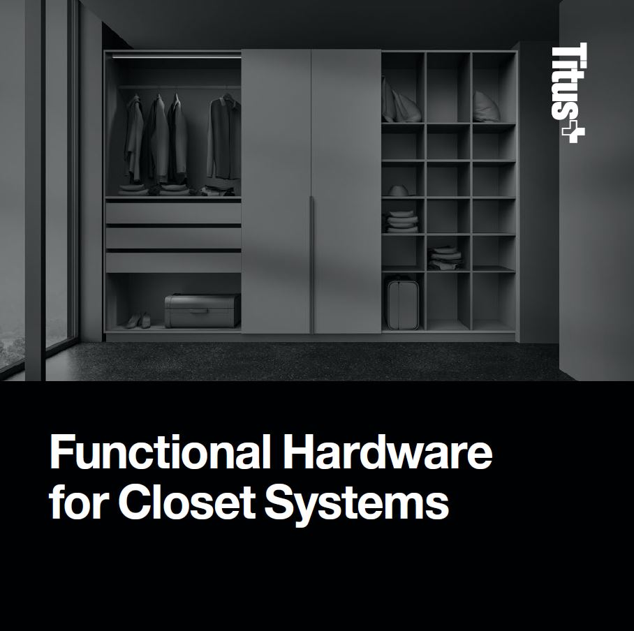 Titus USA Functional Hardware for Closet Systems brochure 01.1 EN