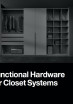 Titus USA Functional Hardware for Closet Systems brochure 01.1 EN