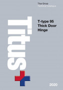 t type 95 thick door hinge catalogue en