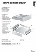 tekform slimline drawer mounting instructions en v2