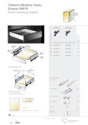 tekform slimline tacto drawer catalogue en