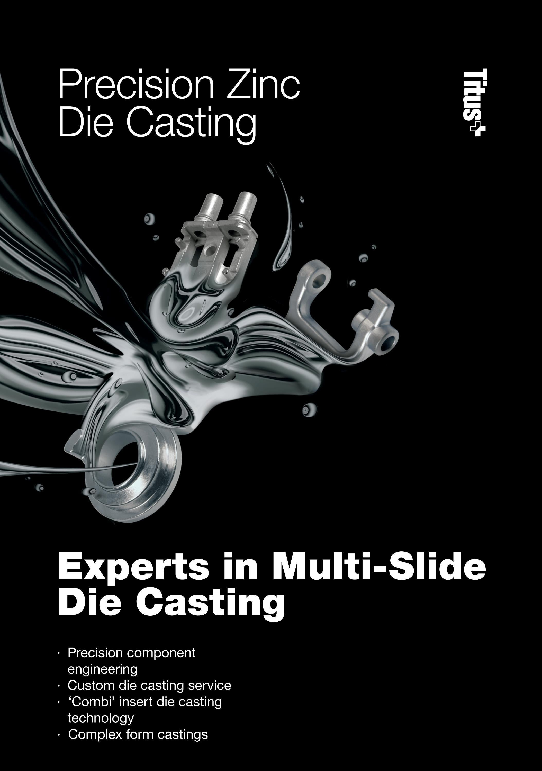 titus precision zinc die casting brochure en usa