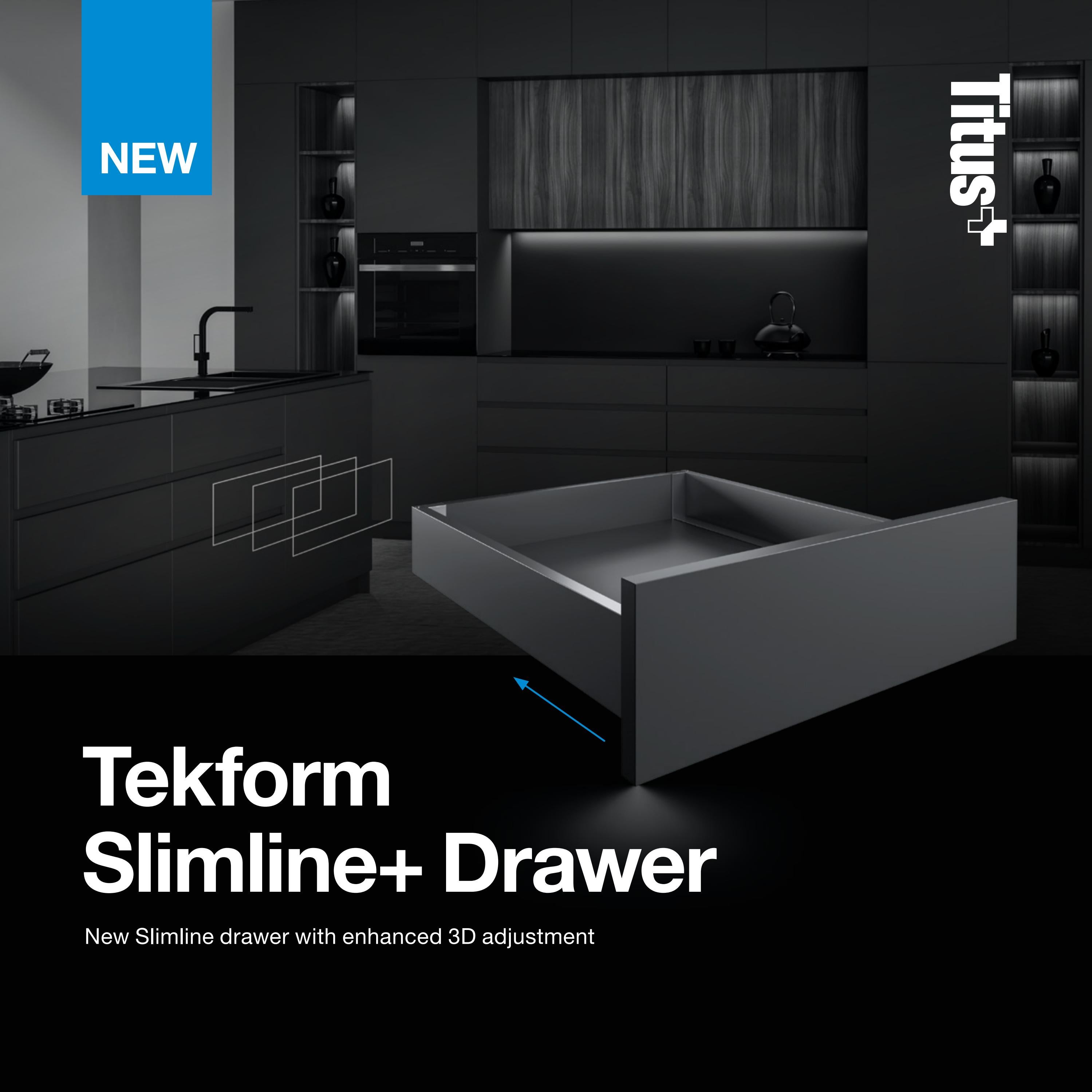titus tekform slimline+ drawer brochure en