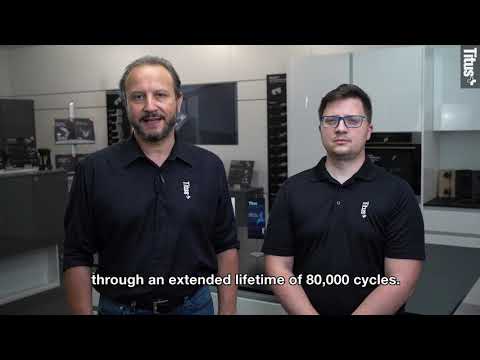 Titus experts explain: B-type-i3 cabinet hinge with integrated damping