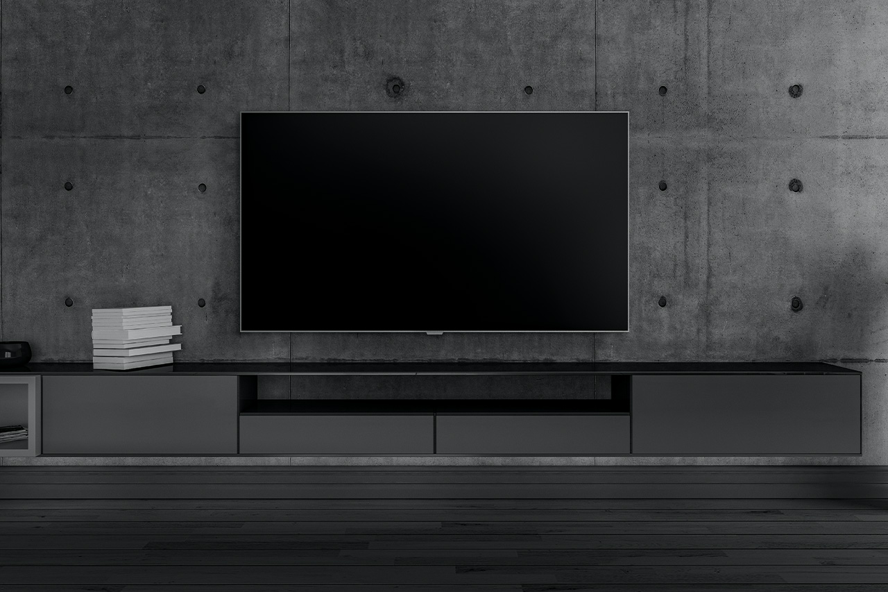 Titus NEW CI   ambient   Tekform Slimline   living room A   blue lines